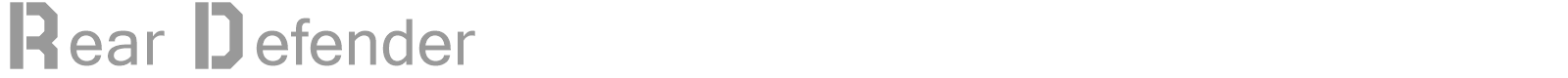 Rear Defender font preview